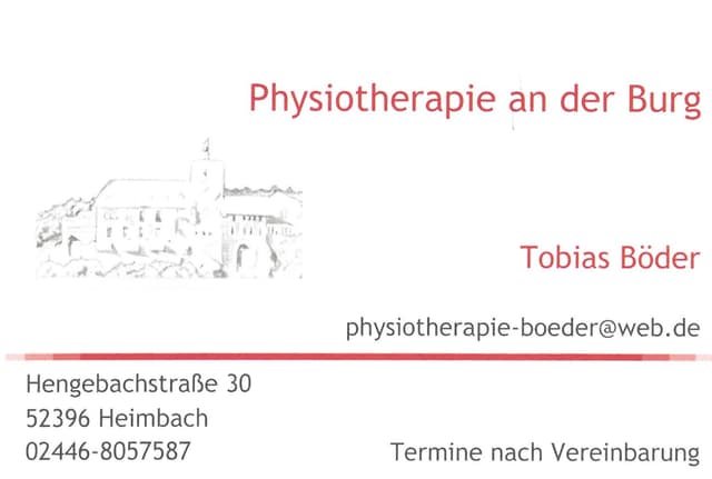 Physiotherapie Tobias Böder