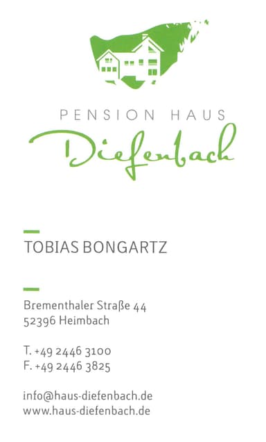 Pension Haus Diefenbach