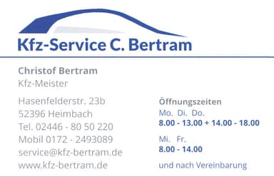 KFZ-Service Christoph Bertram