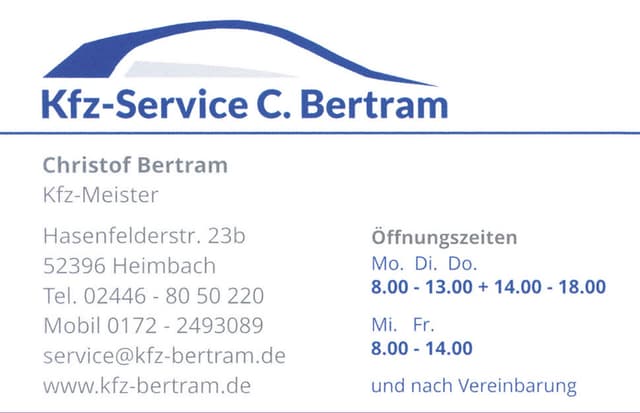 KFZ-Service Christoph Bertram