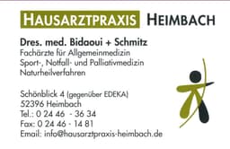 Hausarztpraxis Bidaoui und Schmitz