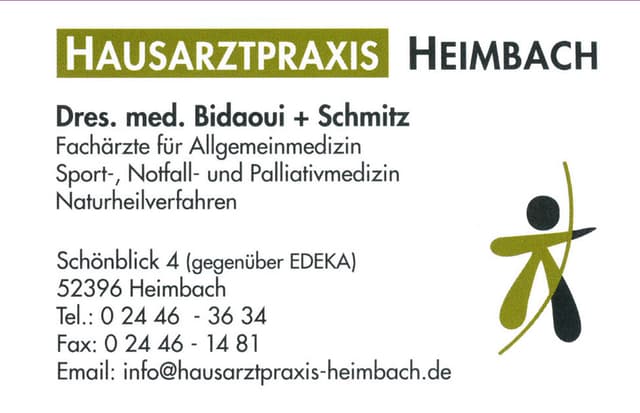 Hausarztpraxis Bidaoui und Schmitz
